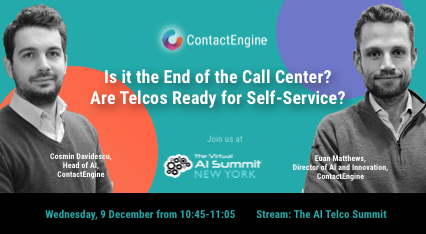 Is it the end of the Call Center? Are Telcos ready for Self-Service?